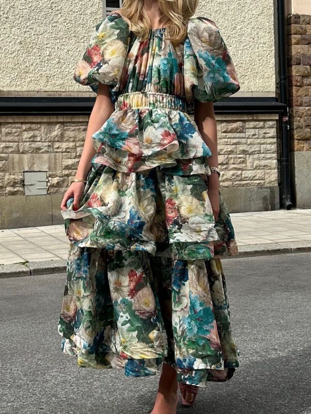 Zimmermann Peplum Maxi Dress